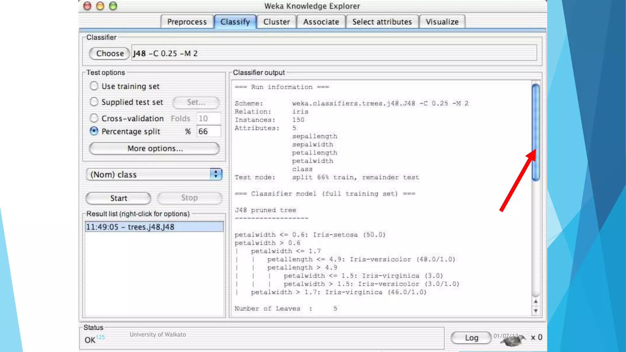 University of Waikato125 01/07/13
 