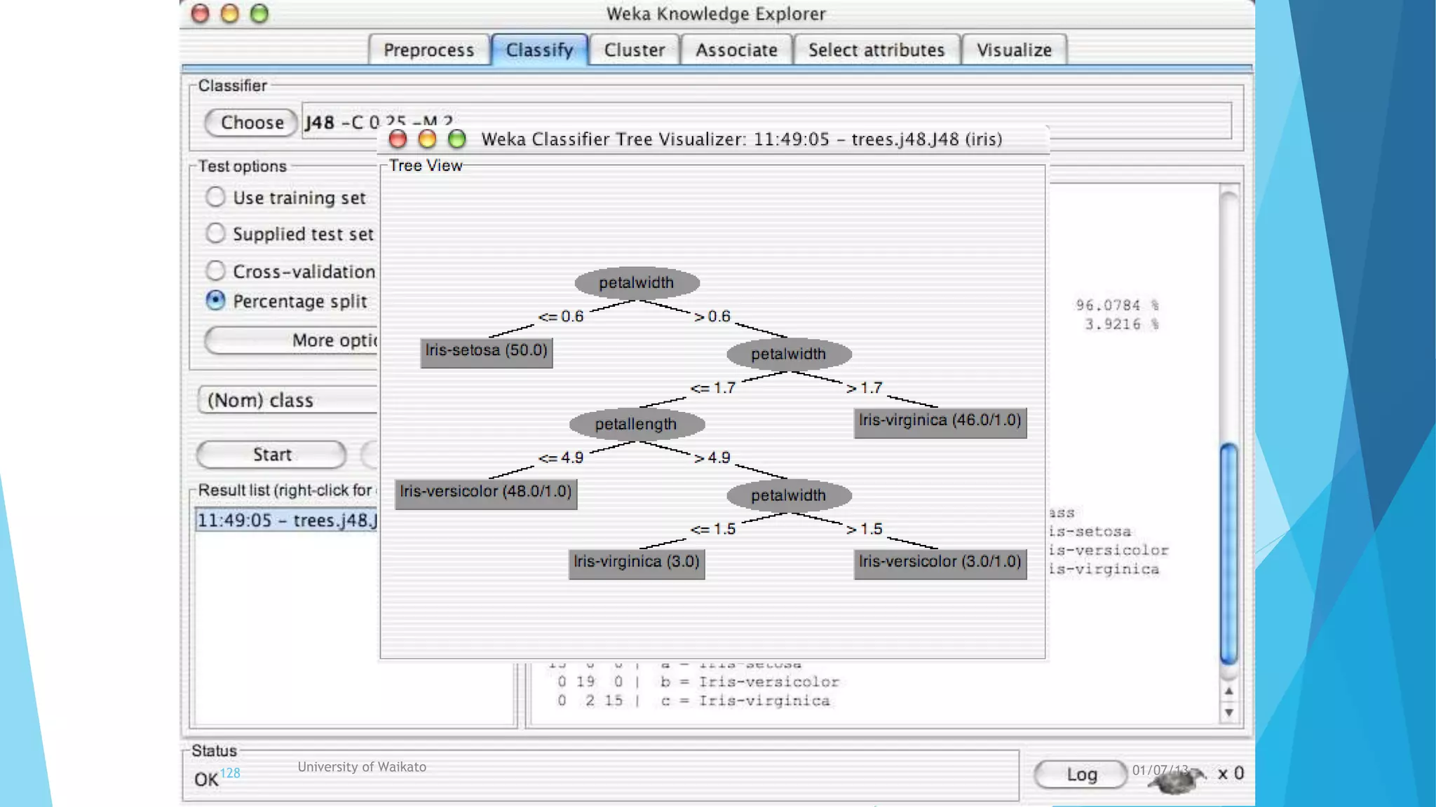 University of Waikato128 01/07/13
 