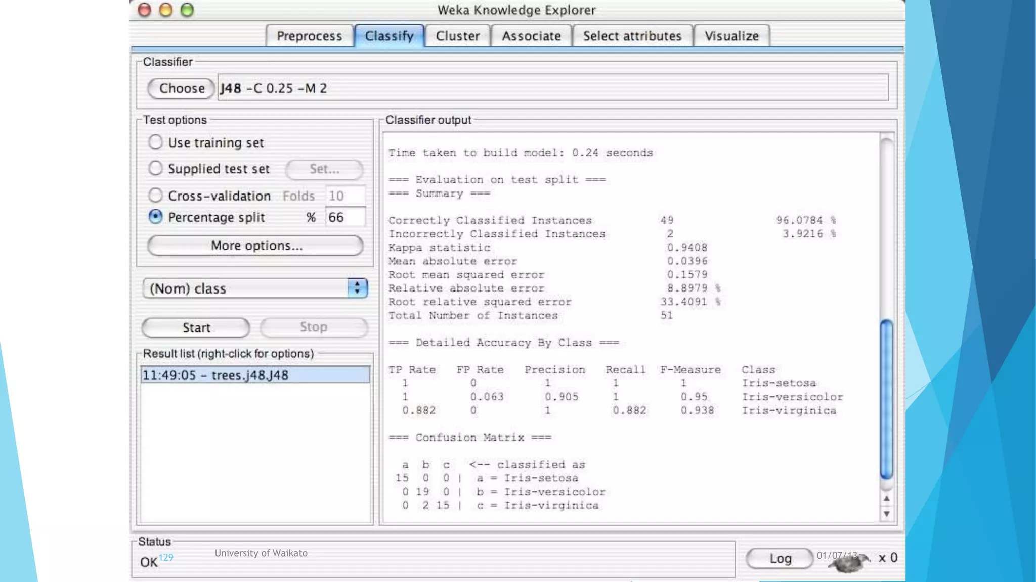 University of Waikato129 01/07/13
 