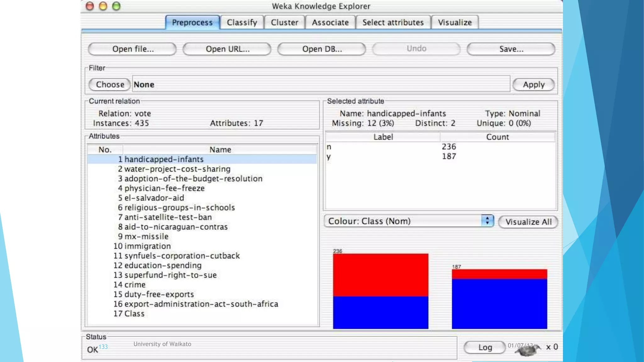 University of Waikato133 01/07/13
 