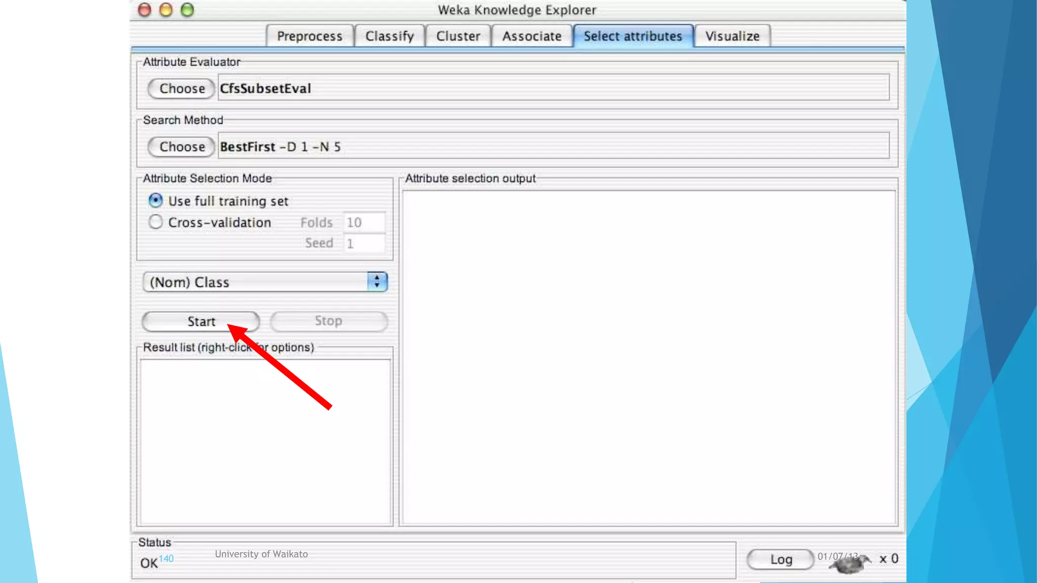 University of Waikato140 01/07/13
 