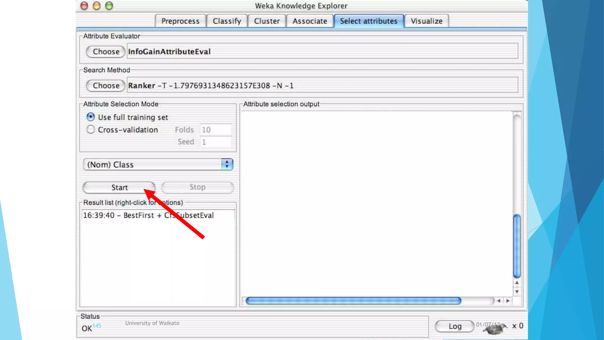 University of Waikato145 01/07/13
 