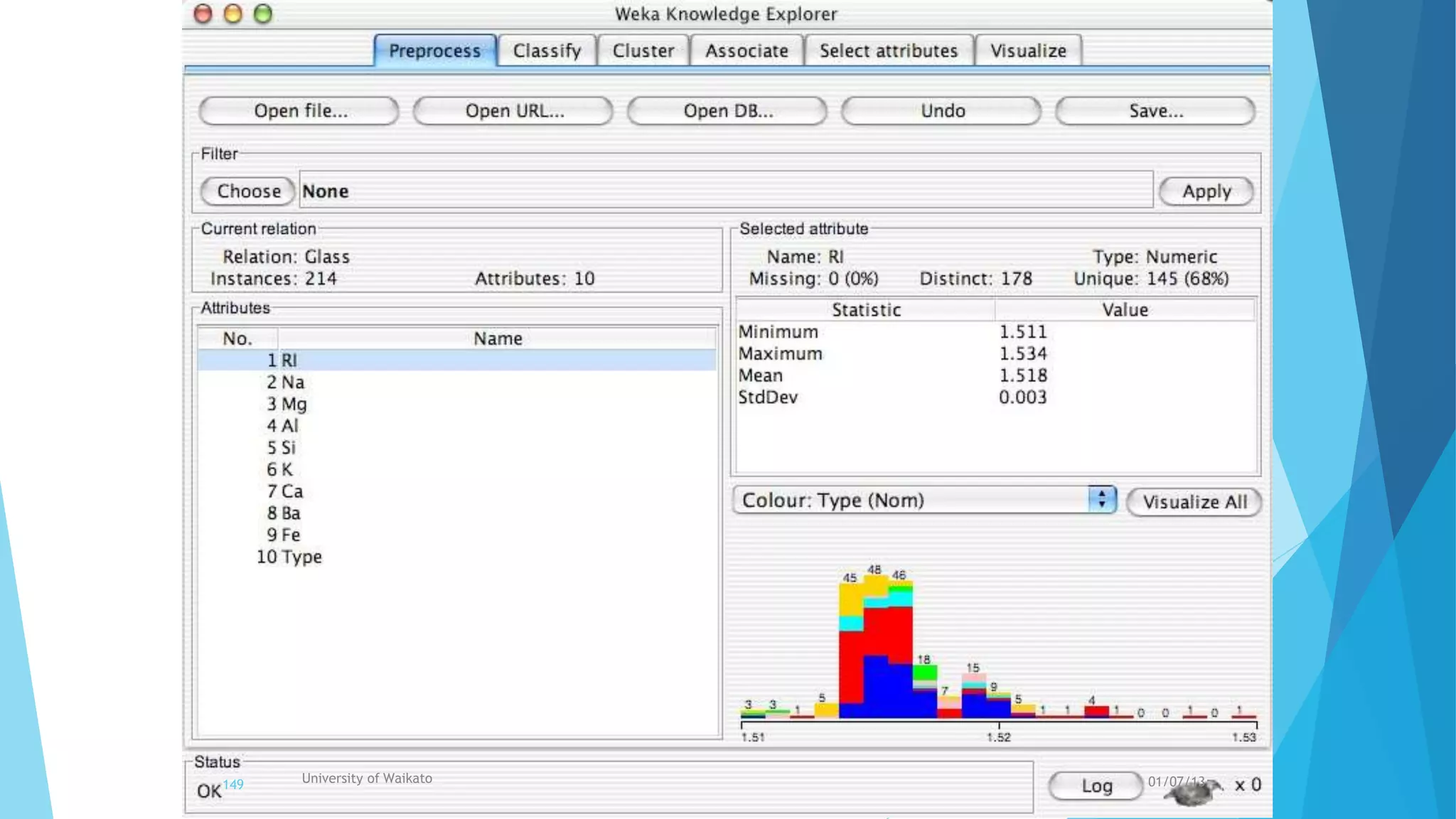University of Waikato149 01/07/13
 