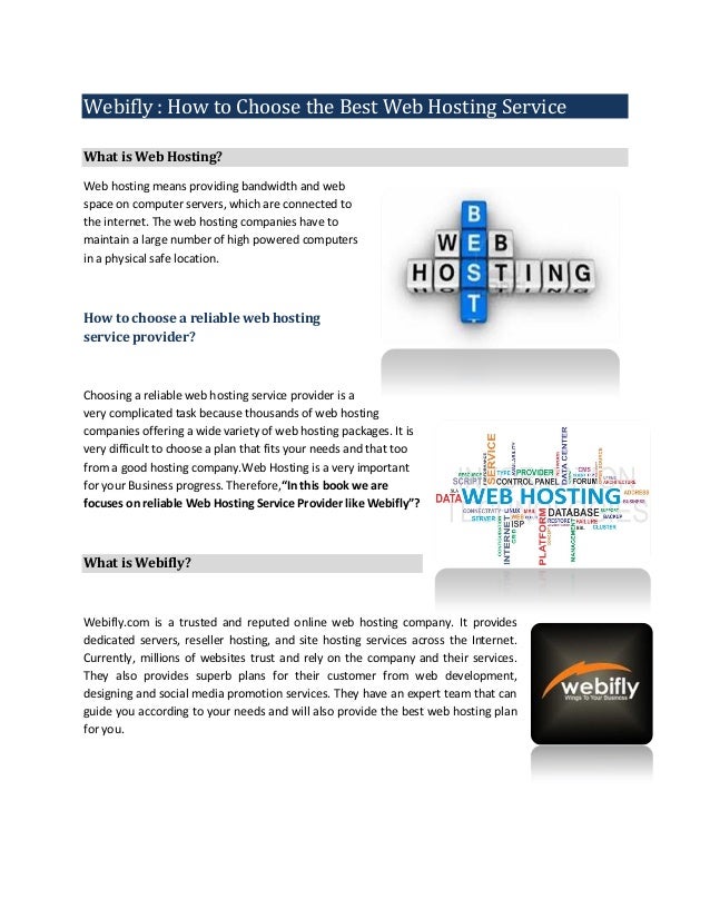 Webifly How To Choose The Best Web Hosting Service Images, Photos, Reviews