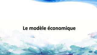 Le modèle économique
 