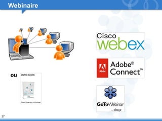 37 
Webinaire 
ou 
 
