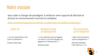 Webinaire 30 ans d'agilité ?