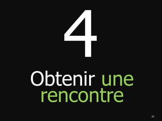 3030
• Au téléphone vous avez entre 16 et 24 secondes
pour établir votre crédibilité et bâtir assez de
confiance pour gagner le droit de poursuivre
l’appel.
• Votre positionnement personnel peut s’avérer
plus déterminant que celui de vos produits et
services.
• Aux yeux des clients et des clients potentiels,
vous incarnez votre produit, service ou
organisation.
QUELQUES
PRINCIPES…
Tous droits réservés The Brooks Group
 