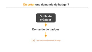 Comprendre et Utiliser les demandes de badges sur Open Badge Factory