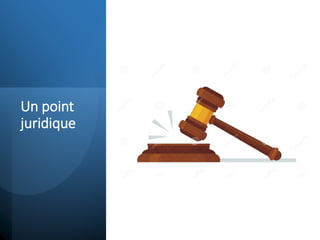 Un point
juridique
 