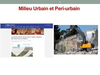 Milieu Urbain et Peri-urbain
29
 