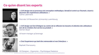 L'UX design, qu'est-ce que c'est vraiment ?