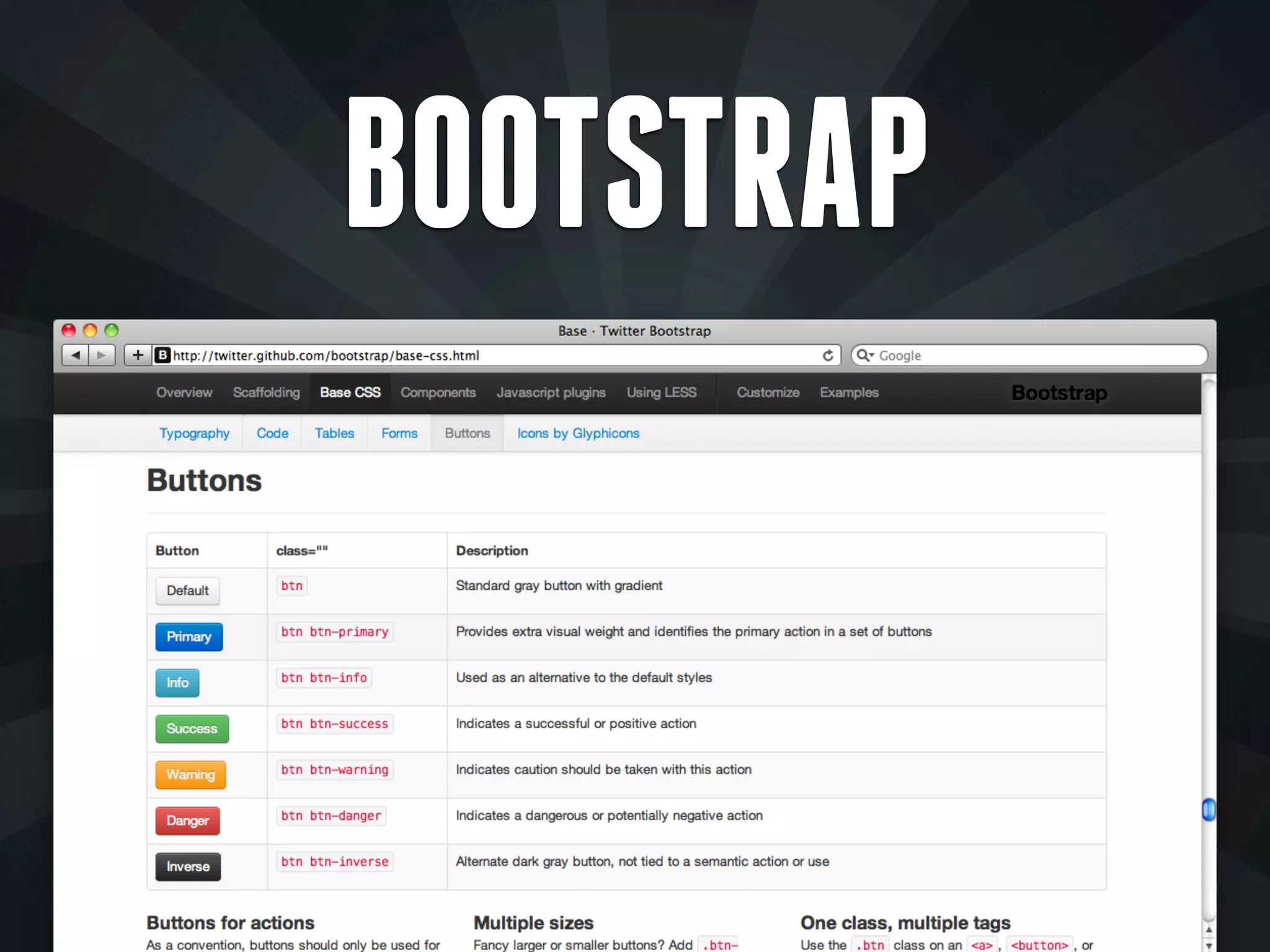 BOOTSTRAP