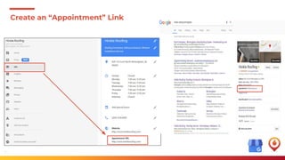 20
Create an “Appointment” Link
SurefireLocal.com
 