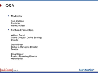 dotDeloitte : Corporate gTLD