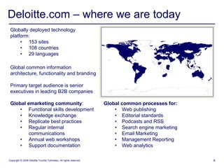 dotDeloitte : Corporate gTLD