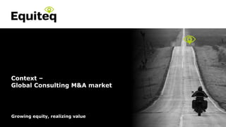 Global Consulting M&A Review