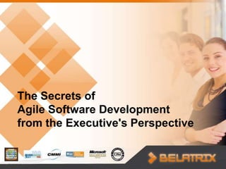 The Secrets of
Agile Software Development
from the Executive's Perspective
 