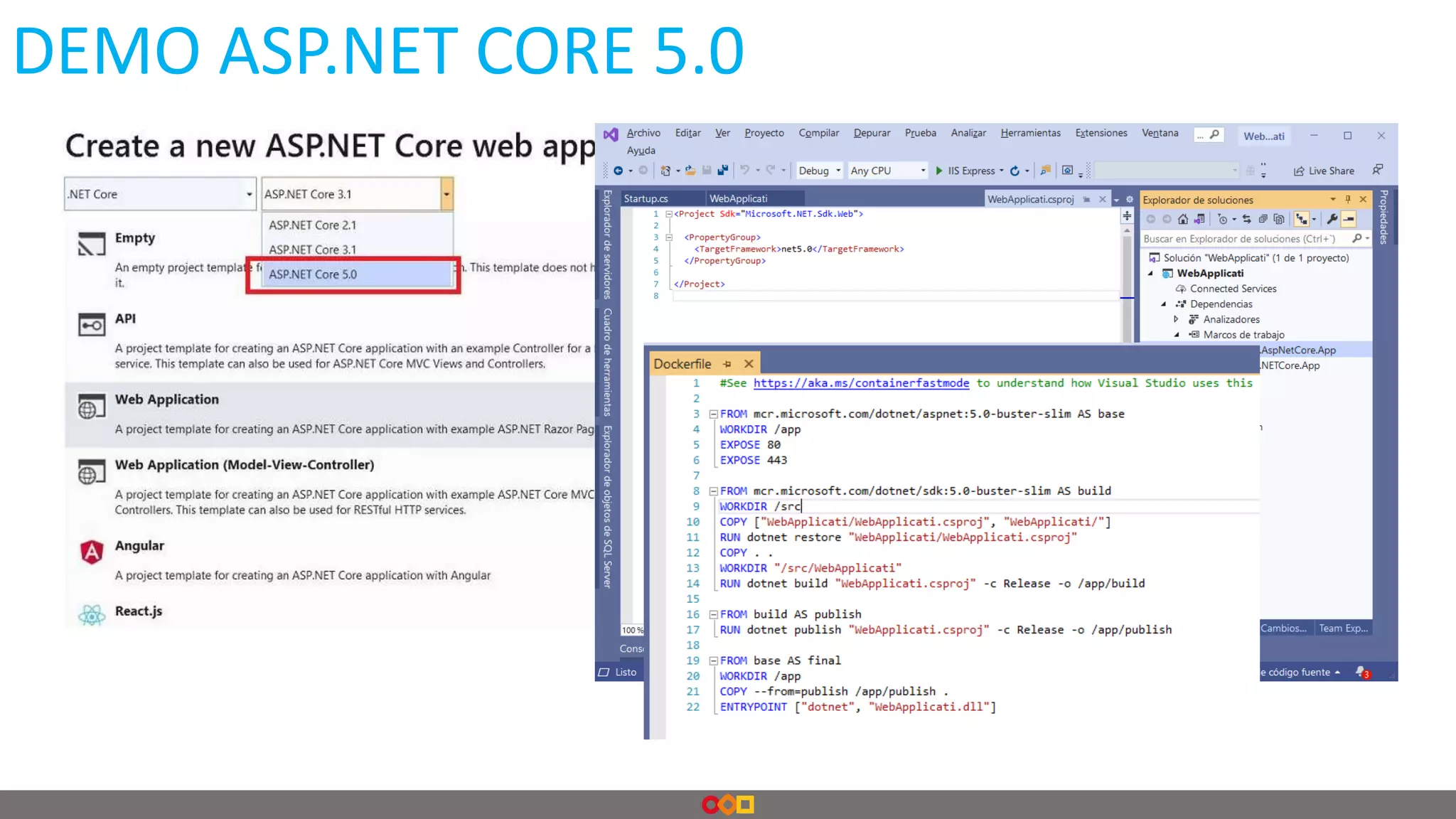 DEMO ASP.NET CORE 5.0
 