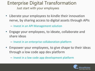 Accelerate digital transformation using low code platforms | PPTX