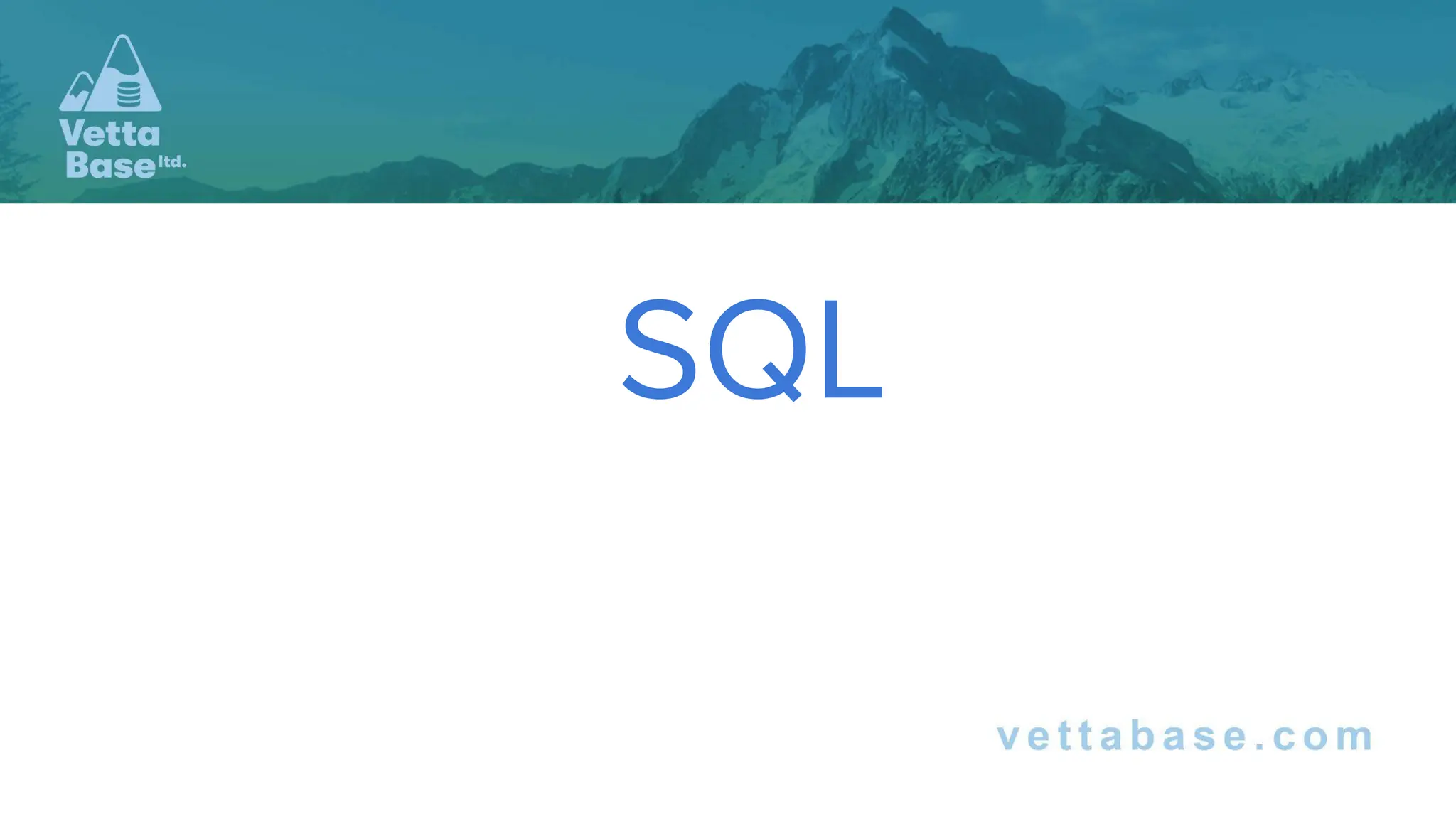 SQL
 