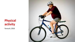 Physical
activity
Yanoush, 2018
 