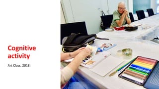 Cognitive
activity
Art Class, 2018
 