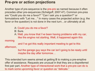 Conversation Analysis and its Relevance to Language education | PPTX