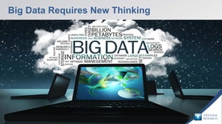 © 2015 Ventana Research9 © 2015 Ventana Research9 © 2015 Ventana Research9
Big Data Requires New Thinking
 