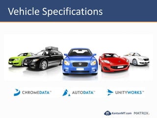 Vehicle Specifications
 
