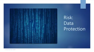 Risk:
Data
Protection
© 2017 Security Current
 