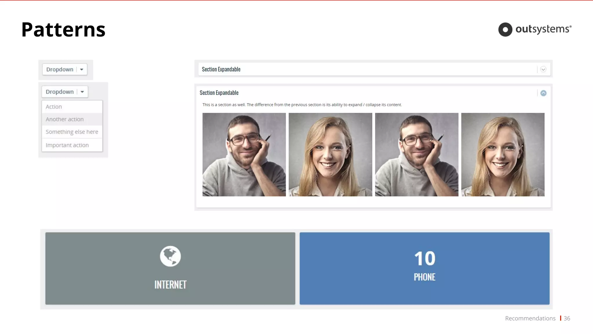 Patterns
36Recommendations
 
