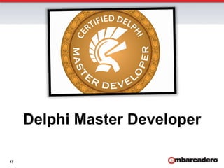 Delphi Master Developer

17
 