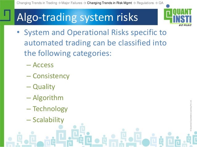 Types of algo trading strategies