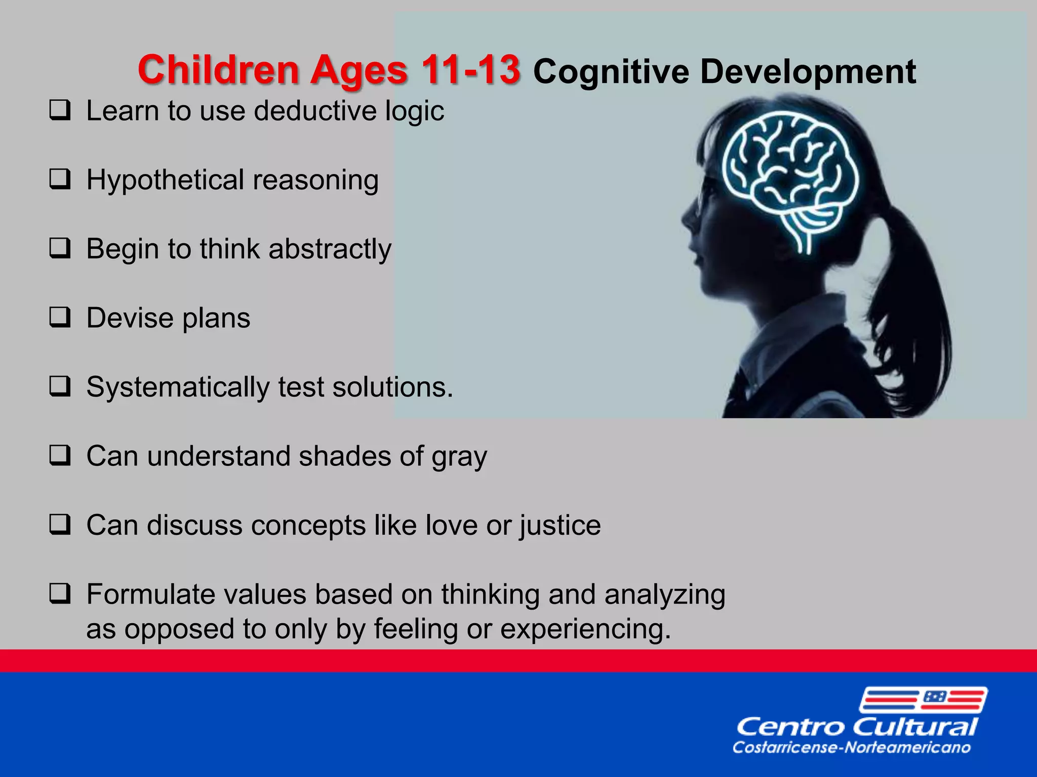 Child cognitive development and its implications for the teaching ...