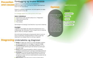 Prevention
and causes

Diagnosing

Opinion

 