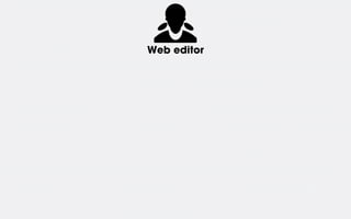 Web editor

 
