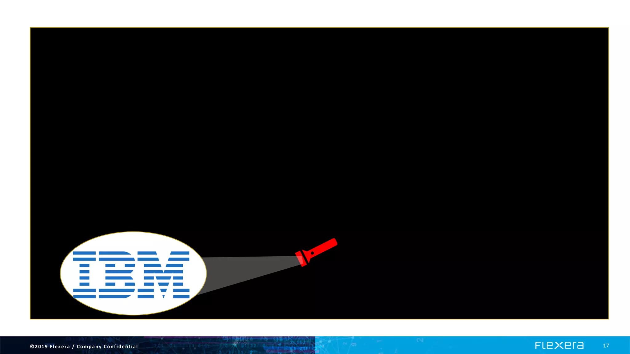 ©2019 Flexera / Company Confidential 17
 