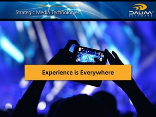 The Buyer are everywhere
Experience is Everywhere
 