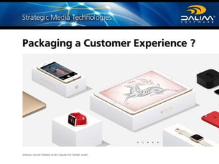 Webinar DALIM TRENDS 2016© DALIM SOFTWARE GmbH
Packaging a Customer Experience ?
 