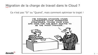 5
Migration de la charge de travail dans le Cloud ?
Ce n’est pas “Si” ou “Quand”, mais comment optimiser le trajet !
 