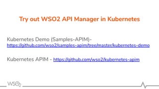 Deploying WSO2 API Manager in Production-Grade Kubernetes | PDF