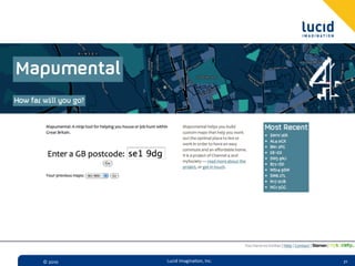 ©  2010   Lucid  Imagina,on,  Inc.   21
 