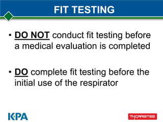 The Do’s and Don’ts of Respiratory Protection | PPTX