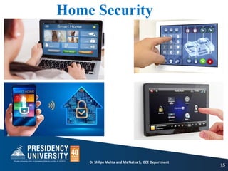 Home Security
15
Dr Shilpa Mehta and Ms Natya S, ECE Department
 