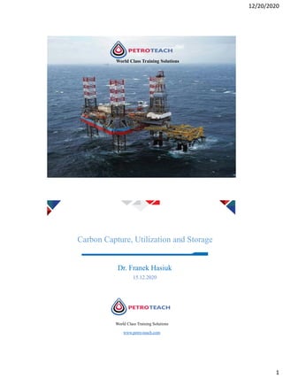 Carbon Capture, Utilization and Storage (CCUS) | PDF