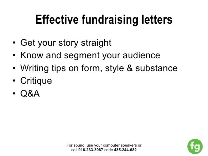 Effective Fundraising Emails And Letters Webinar