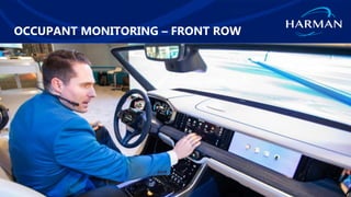 HARMAN International. Confidential. Copyright 2018.
OCCUPANT MONITORING – FRONT ROW
28
 