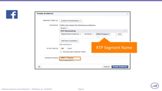 Page 45Marketo Proprietary and Confidential | © Marketo, Inc. 6/23/2015
RTP Segment Name
 