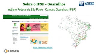 Sobre o IFSP - Guarulhos
Instituto Federal de São Paulo - Campus Guarulhos (IFSP)
https://www.ifsp.edu.br/
 